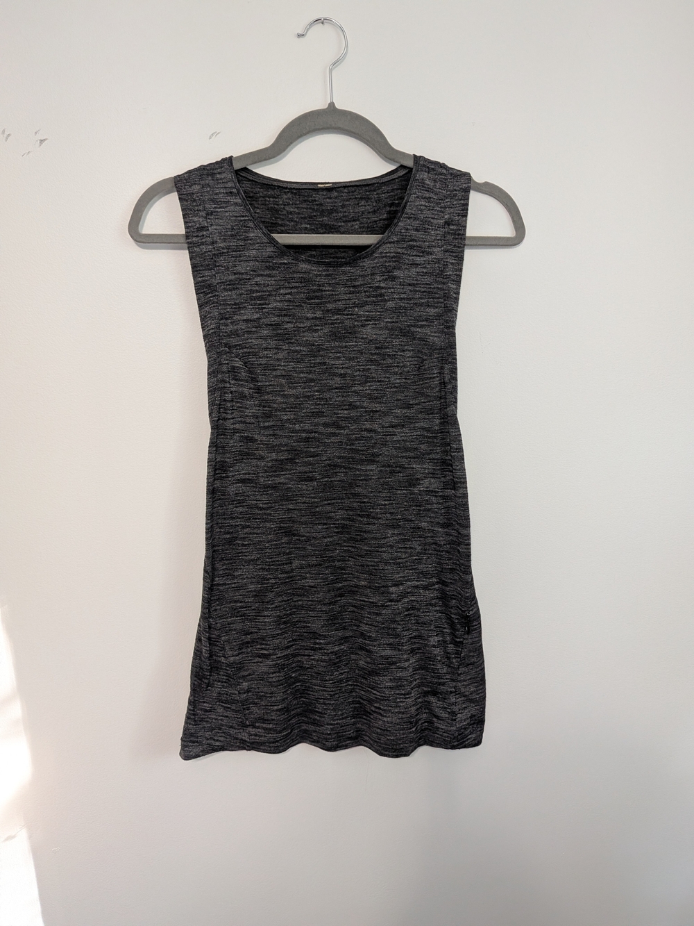 lululemon athletica Charcoal Heathered Sleeveless Tank